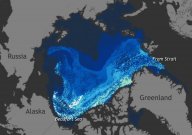 Mizejecí arktický led od roku 1987 do roku 2014: Stále se vedou debaty, zda za globální…