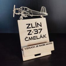 Stojánek na mobil: Zlín Z-37 Čmelák
