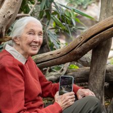 Jane Goodall v Praze 