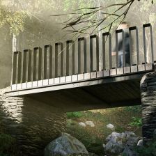 Nové krkonošské lávky od studentů ČVUT - splynutí s přírodou, moderna, i “silniční” most