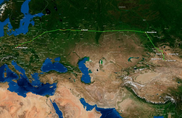 zobrazit detail snímku: Mapa cesty