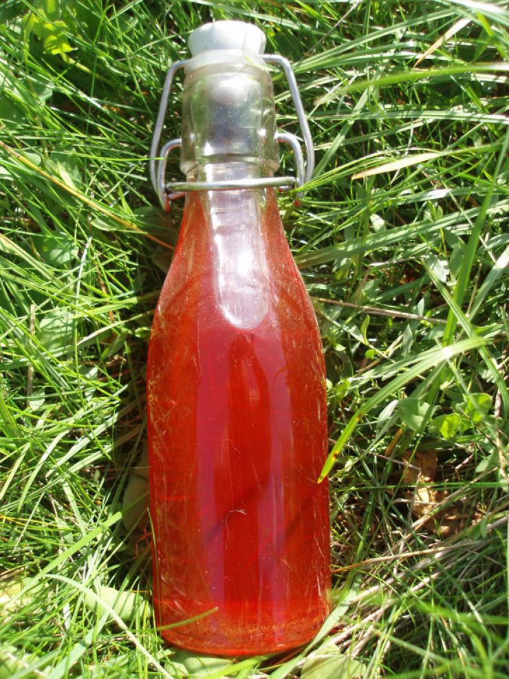 zobrazit detail snímku: Třezalkový olej na popáleniny