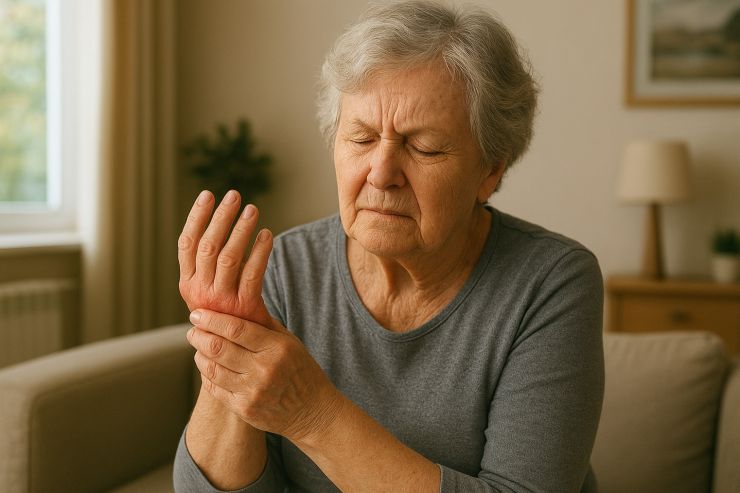 zobrazit detail snímku: Bolest ruky