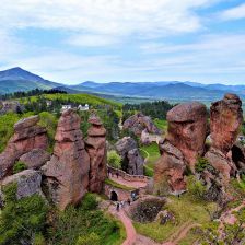Belogradčické skály v Bulharsku.