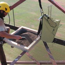 Instalace hnízdní podložky pro raroha