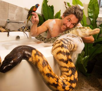 Chris Humfrey a jeho domácí ZOO - klikněte pro zobrazení detailu
