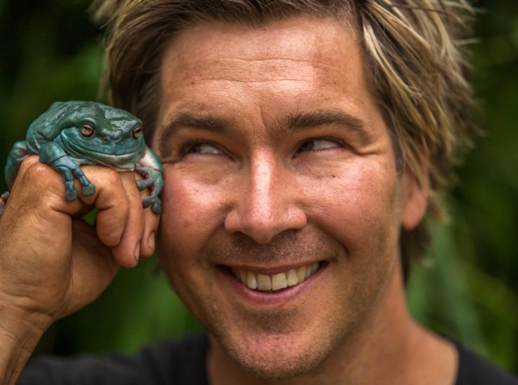 zobrazit detail snímku: Chris Humfrey a jeho domácí ZOO