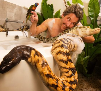 Chris Humfrey a jeho domácí ZOO - klikněte pro zobrazení detailu