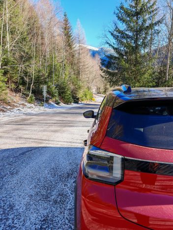 Citroen ë-C3 na horách. - klikněte pro zobrazení detailu