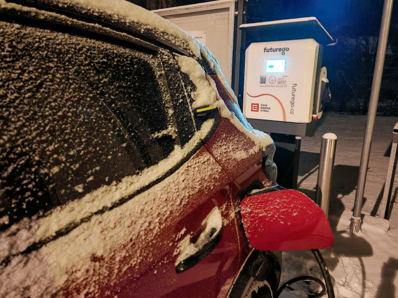 Zimní nabíjení. - klikněte pro zobrazení detailu