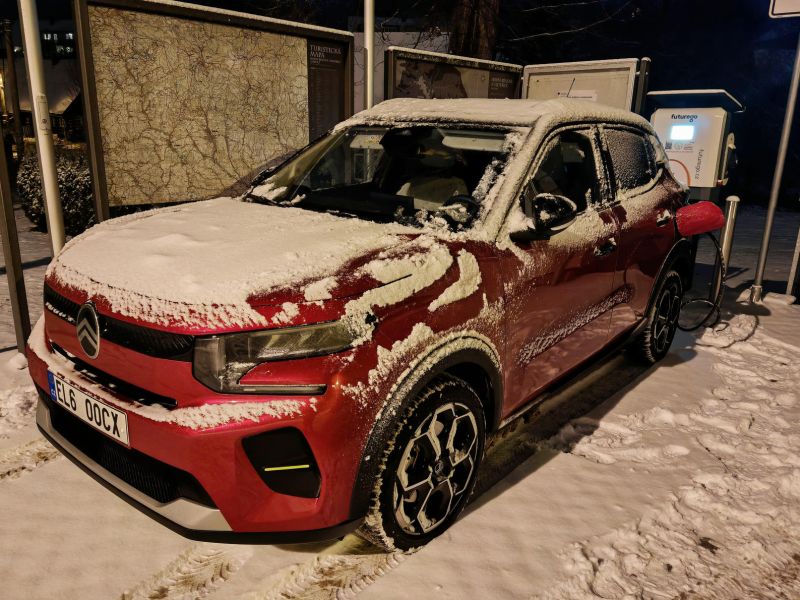 Zimní nabíjení. - klikněte pro zobrazení detailu