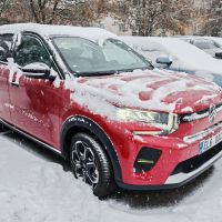 Citroen ë-C3 po očištění od sněhu. - klikněte pro zobrazení detailu