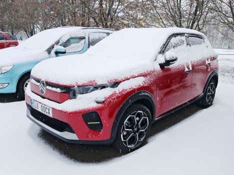 Elektromobil a zima na vlastní kůži: Jak si elektrický Citroen ë-C3 poradil se sněhem a mrazem?