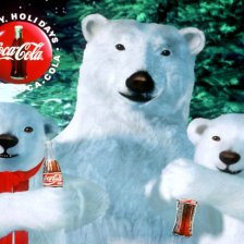 Reklama na Coca Colu - lední medvědi