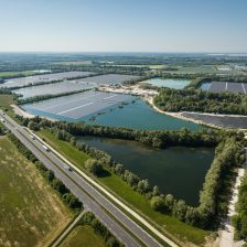 Velký solární park na vodě