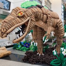 Dinosautus z balónků