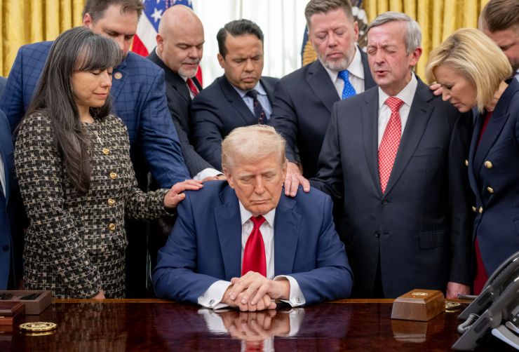 zobrazit detail snímku: Prezident Donald Trump.