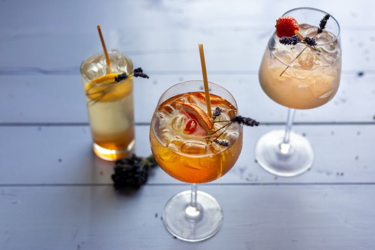 zobrazit detail snímku: Letní drinky z Levandulovny v Jizerských horách