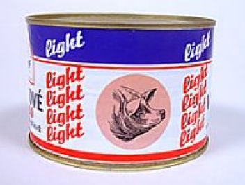 Masná konzerva 'light' - copak je asi uvnitř? - klikněte pro zobrazení detailu
