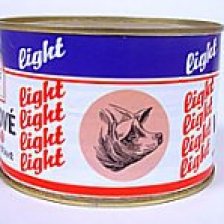 Masná konzerva 'light' - copak je asi uvnitř?