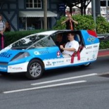 Elektromobil Solar taxi