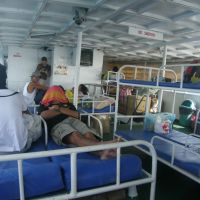 Na lodi při plavbě z Panay na Palawan - klikněte pro zobrazení detailu