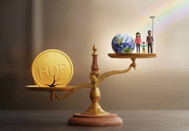 zobrazit detail snímku: Vysoký růst HDP nebo člověk a planeta?