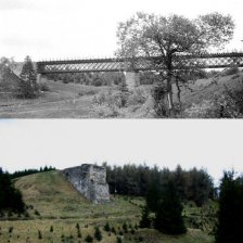 Snímky mostu přes Bezručovo údolí