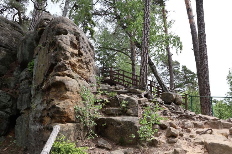 zobrazit detail snímku: Prachovské skály - Křížkovského vyhlídka