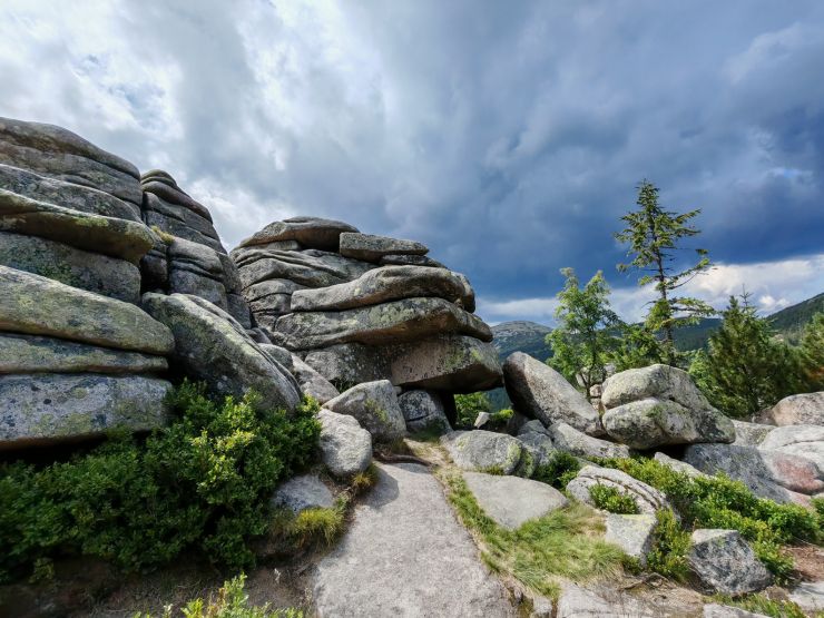 zobrazit detail snímku: Krkonoše - Ptačí kámen