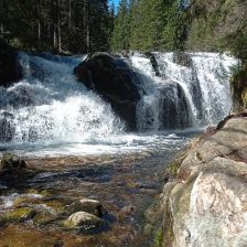 Krkonoše - Labský důl - Malý Labský vodopád