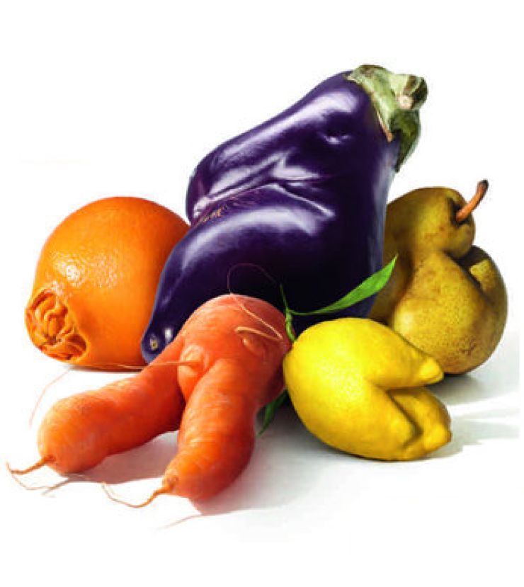 zobrazit detail snímku: Škaredé ovoce a zelenina