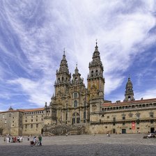 Katedrála v Santiagu de Compostela.