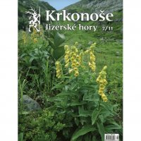 Obálka časopisu Krkonoše – Jizerské hory 7/2011 – foto z Velké Kotelní jámy  - klikněte pro zobrazení detailu