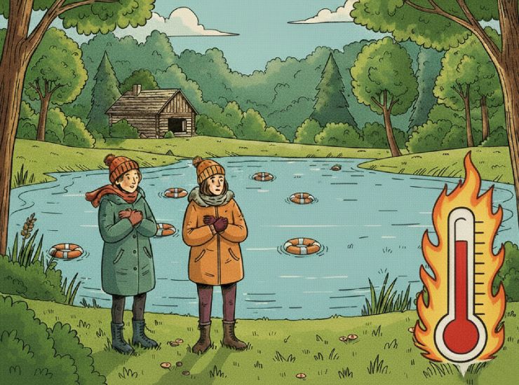 zobrazit detail snímku: Letní idylka v bundách.