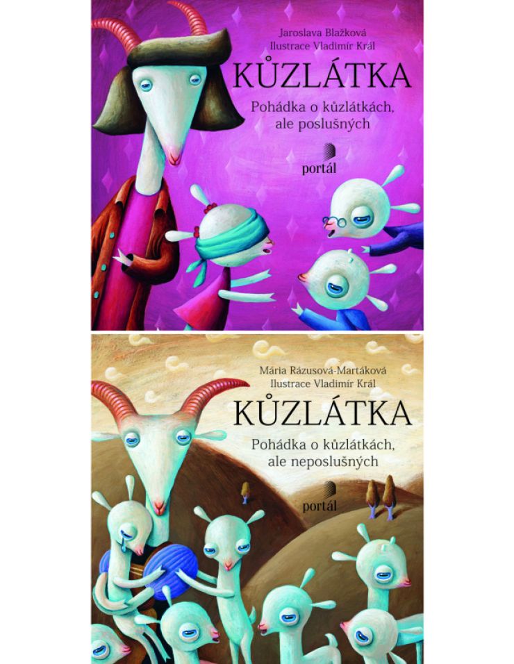 zobrazit detail snímku: Obálka knihy kůzlátka