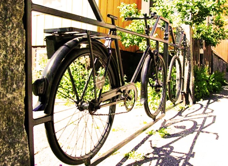 zobrazit detail snímku: Brána k plotu ze starých kol