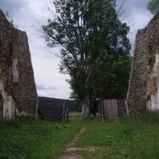 Zbytky kostela