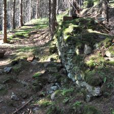 Krkonoše - Zelený důl - pozůstatky staveb