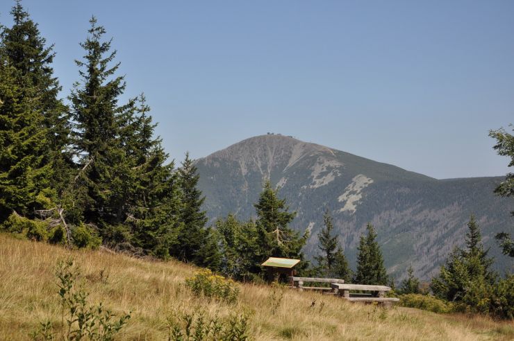 zobrazit detail snímku: Krkonoše - Vyhlídka z Liščí hory