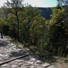 Krkonoše - Nad jezerem Maly Staw
