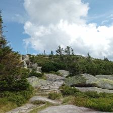 Krkonoše - Kamenitá cesta do Černého sedla