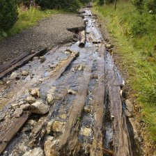 Krkonoše Labský důl -cesta k Pančavě - Stará cesta