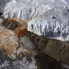Krvavý ledovec Taylor Glacier