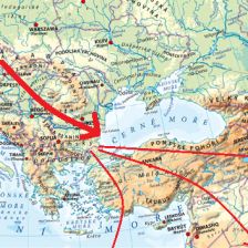 Mapa cesty