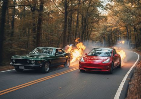 Proč se nebojíme nádrže plné benzínu, ale děsí nás baterie v elektromobilu? Poděkujme Hollywoodu a jeho výbuchům