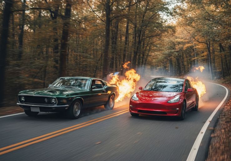 zobrazit detail snímku: Divoká honička.