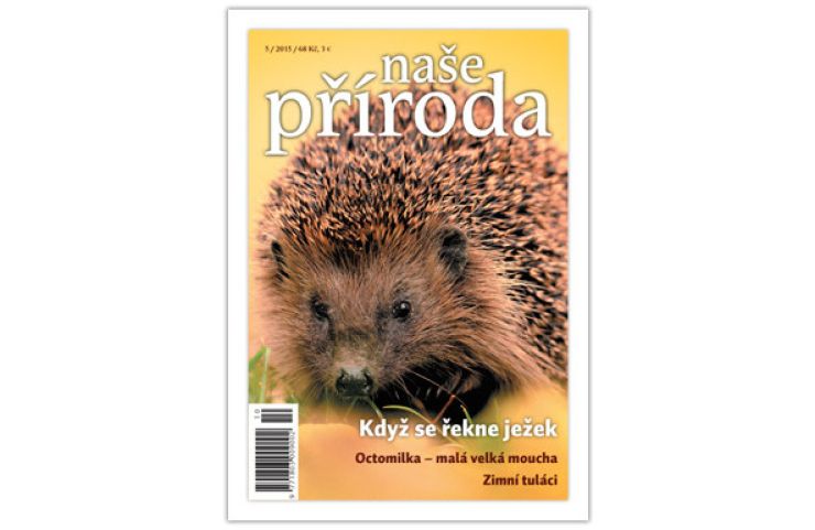 zobrazit detail snímku: Obálka časopisu Naše Příroda 5/2015