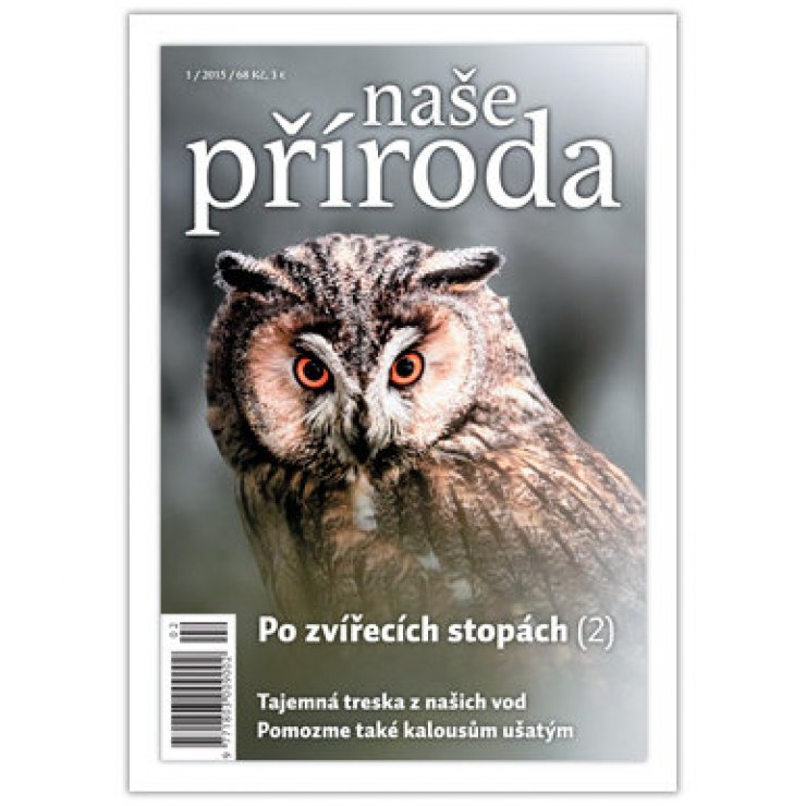 zobrazit detail snímku: Obálka časopisu Naše příroda 1/2015