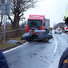 Nehoda ve Velemíně 17.11.2005